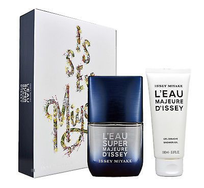 Issey Miyake  L'Eau Super Majeure M Set - EdT Intense 50 ml + sh/gel 100 ml /2018