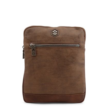 Lumberjack Кросбоди чанта, в кафяво