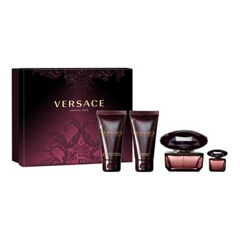 Versace Дамски Парфюм Crystal Noir W Set - EdT 50 ml + b/lot 50 ml + sh/gel 50 ml