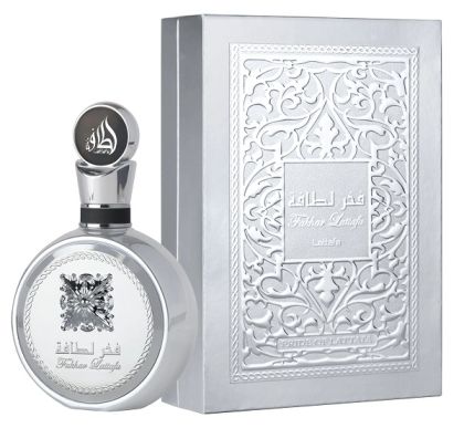 Lattafa Fakhar Platinum 100 ml – мъжки парфюм със свежи и дървесни нотки от Дубай