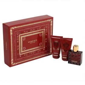 Versace  Eros Flame M Set - EdP 50 ml + a/s balm 50 ml + sh/gel 50 ml /2018
