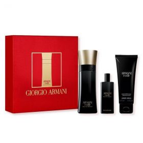 Armani  Code M Set - EdP 60 ml + a/s balm 75 ml + EdP 15 ml /2021