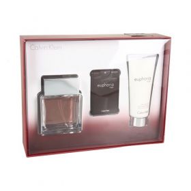 Calvin Klein  Euphoria M Set - EdT 100 ml + a/s balm 100 ml + EdT 15 ml