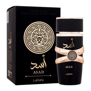 Lattafa Asad 100 ml – мъжки ориенталски парфюм с ванилия, пипер и дървесни нотки от Дубай