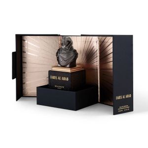 Faris Al Arab Maison Asrar – плътен мъжки ориенталски аромат с амбра и мускус