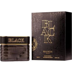 Maison Asrar Black 100 ml – мъжки парфюм с грейпфрут, канела и тонка боб