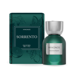 Mykonos Sorrento унисекс парфюмен екстракт 50 ml с мандарина, бергамот, водни акорди, нероли и мускус